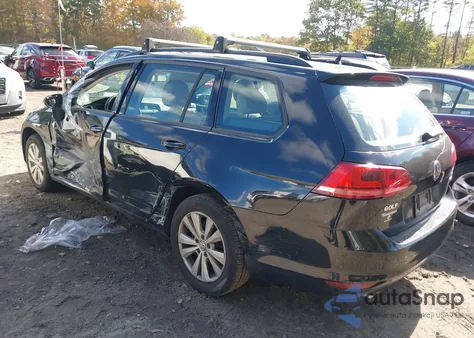 2017 Volkswagen Golf Sportwagen Tsi S from USA, damaged, VIN 3VW017AU1HM507566